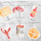 Crawfish Party Cups Crawfish Boil Cups Crawfish Birthday Crawfish Boil Decorations Crawfish Party Favors Crayfish Crawfish Boil Party Cups