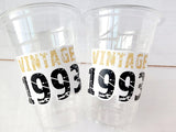 30th PARTY CUPS - Vintage 1993 Cups Best of 1993 30th Birthday Party 30th Birthday Favors 30th Party 30th Party Decorations 1993 Birthday
