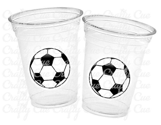 SOCCER PARTY CUPS - Soccer Party Cups Soccer Birthday Soccer Party Soccer Decorations Soccer Party Supplies Soccer Birthday Party Soccer