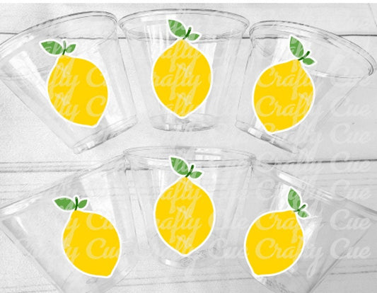 Lemon Party Cups, Lemon Birthday, Lemon Party Favors, Lemon Party Favors, Lemon First Birthday, Lemon Baby Shower Lemon Decorations Lemonade