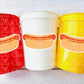 HOT DOG PARTY Cups -Hot Dog Birthday Party Hot Dog Party Hot Dog Treat Cup Hot Dog Birthday Decorations Hot Dog Party Favor 4th of July Cups