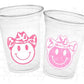 COWGIRL PARTY CUPS - Cowgirl Cups Cowgirl Party Decorations Cowgirl Bachelorette Cow Print Hat Happy Face Cups Cowgirl Rodeo Party Cups