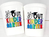 KINDERGARTEN GRADUATION CUPS - Kindergarten Graduation Cups 2023 Reusable Cups Graduation Party Graduation 2023 Party Favors Kinder Party
