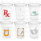 PHARMACY PARTY CUPS - Pharmacist Party Cups Pharmacy Week Cups Pharmacy Week Gifts Pharmacy Week Party Pharmacy Cups Pharmacist Cups Decor