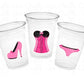 LINGERIE PARTY CUPS - Bachelorette Party Cups Girls Night Party Cups Bridal Shower Cups Lingerie Party Favors Bachelorette Party Favors Cups