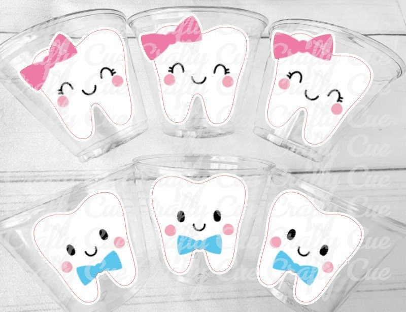DENTIST PARTY CUPS Dental School Party Cups Orthodontist Dentist Graduation Dental Graduation Party Favors Dentist Party Favors Decorations