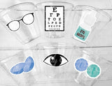 EYE DOCTOR PARTY Cups Eye Doctor Party Favors Optometry Gifts Optometrist Gift Ophthalmologist Optometric Optometry Graduation Favors Gifts