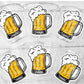 Beer Party Cups Beer Birthday Cups Cheers and Beers Bachelor Party Bachelorette Party Cups Bachelor Party Decorations Beer Birthday Favors
