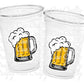 Beer Party Cups Beer Birthday Cups Cheers and Beers Bachelor Party Bachelorette Party Cups Bachelor Party Decorations Beer Birthday Favors