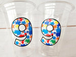 ART PARTY CUPS - Art Painting Party Treat Cups Paint Party Favors Art Party Cups Art Party Treat Cups Painting Party Favor Art Party Favor