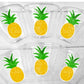 PINEAPPLE PARTY CUPS Luau Party Decorations Fruit Birthday Party Cup Pineapple Favors Tutti Fruity Birthday Party Twotti Frutti Tutti fruity