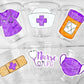 NURSING PARTY CUPS - Doctor Party Cups Nurse Party Cups Nursing Party Rn Party Decorations Medical School Party Nurse Graduation Party Meds