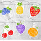 FRUIT PARTY CUPS Luau Party Decorations Fruit Birthday Party Cup Pineapple Favors Tutti Fruity Birthday Party Twotti Frutti Tutti fruity
