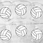 VOLLEYBALL PARTY CUPS - Volleyball Party Cups Volleyball Birthday Volleyball Party Volleyball Decorations Volleyball Party Favors Sports