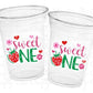 STRAWBERRY PARTY CUPS - Strawberry Birthday Cups Strawberry Cups First Birthday Strawberry Party Decorations Strawberry Baby Shower