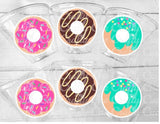 DONUT PARTY CUPS- Donut Birthday Party Donut Grow Up Donut Party Decoration Donut Birthday Decoration Donut First Birthday Donut Baby Shower