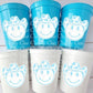 COWBOY HAPPY FACE Cups Cowboy Cups Cowboy Party Favor Cowgirl Bachelorette Party Cowboy Birthday Rodeo Party Cow Print Hat Cups Disco