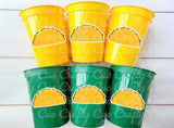 TACO PARTY CUPS - Taco Cups Taco Tuesday Cups Taco Party Taco Birthday Fiesta Party Decorations Cinco De Mayo Taco Twosday Party Taco Favors