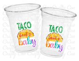 Taco Bout a Baby Cups Taco Party Favors Taco Baby Shower Taco Birthday Fiesta party Fiesta Baby Shower Taco Bout a Baby Decorations favors