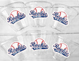 BASEBALL PARTY CUPS - Baseball Cups Baseball Party Cups Baseball Birthday Cups Baseball Cups Sports Party Cups Favors Baseball Baby Shower