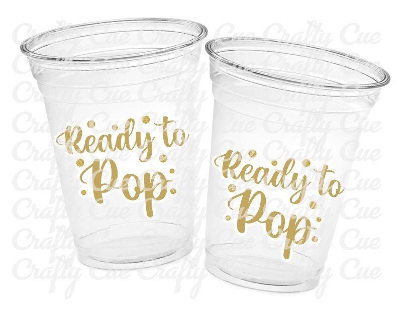 READY TO POP Baby Shower Cups Ready to pop favors Popcorn Baby Shower Popcorn Shower Popcorn Popsicle Baby Shower Thanks for Poppin By Favor