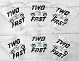 RACING PARTY CUPS - Race Car Cups Racing Birthday Cups Racing Birthday Cups Race Car Party Favors Racing Party Favors Racing Decorations