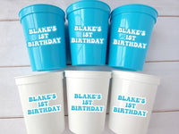 Cowboy First Rodeo Cups Cowboy Rodeo Party Cups Cowboy Birthday Cups Cowboy Baby Shower Party Favors 1st Rodeo Cups First Birthday Favors