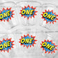 SUPERHERO PARTY CUPS Superhero One Cups Superhero 1st Birthday Superhero First Party Superhero Decorations Superhero Party Favors Superhero