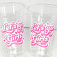 COWGIRL Let's Go Girls Party Cups Cowgirl Party Favor Cowgirl Bachelorette Party Cowgirl Birthday Rodeo Party Cow Print Hat Cups Disco