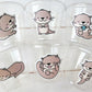 OTTER PARTY CUPS Otter Birthday Party Favors Otter Cups Otter Baby Shower Decorations Otter Party Supplies Otter Party Favors Sea Otters