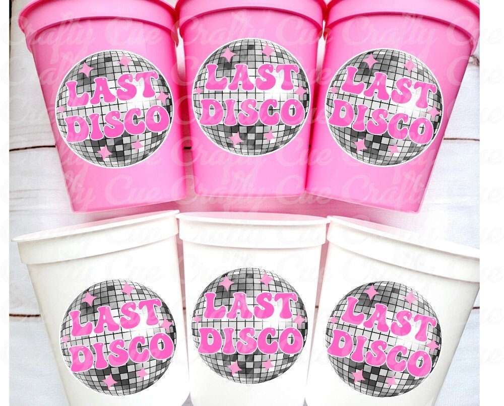 DISCO COWGIRL PARTY Cups -Cowgirl Cups Cowgirl Party Decorations Cowgirl Bachelorette Party Cowgirl Hat Birthday Rodeo Party Cups Disco Ball