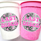DISCO COWGIRL PARTY Cups -Cowgirl Cups Cowgirl Party Decorations Cowgirl Bachelorette Party Cowgirl Hat Birthday Rodeo Party Cups Disco Ball