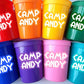 CAMPING PARTY CUPS Personalized Camping Party Cups Camping Birthday Party Camp Party Decorations Camp Bachelorette Cups Camping Party Favors