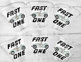RACING PARTY CUPS - Race Car Cups Racing Birthday Cups Racing Birthday Cups Race Car Party Favors Racing Party Favors Racing Decorations