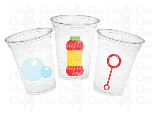 BUBBLES PARTY CUPS - Bubbles Birthday Party Decorations Bubbles Party Favors Bubbles Birthday Bubbles Party Supplies Bubble Cups Bubble