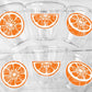 ORANGE PARTY CUPS - Orange Baby Shower Cups A Little Is On The Way Orange Baby Shower Decorations Orange Baby Shower Favors Little Oranges