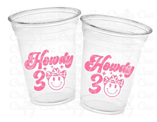 COWGIRL 30TH Birthday Cups 30th PARTY CUPS Let's Go Girls Howdy Rodeo 1993 30th Birthday Party 30th Birthday Favors 30th Birthday Cowgirl 30