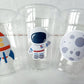 Space Party Cups Astronaut Party Cups Space Birthday Cups Outer Space Birthday Rocket Party Planet Party Astronaut Birthday Party Space Cup