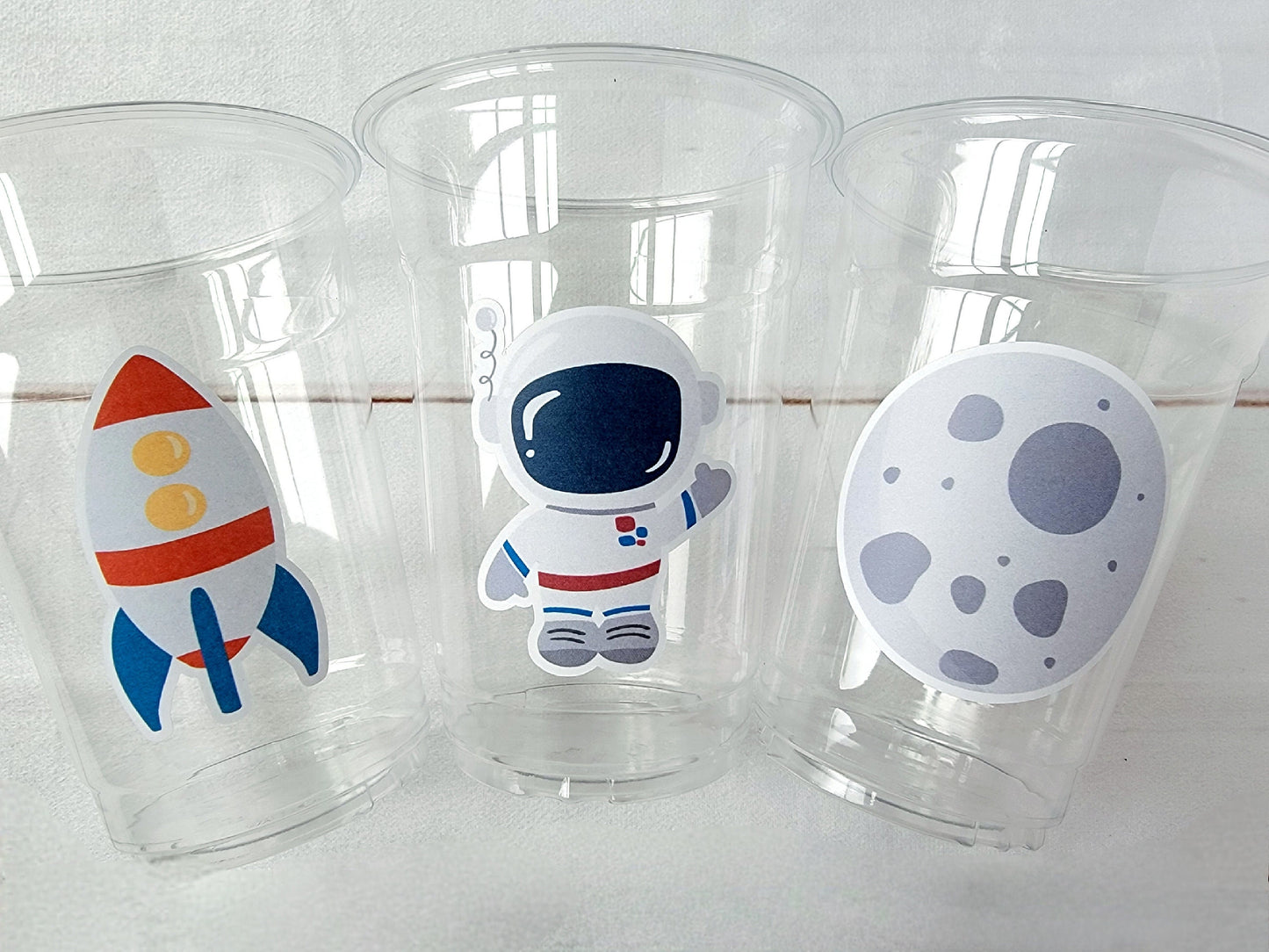 Space Party Cups Astronaut Party Cups Space Birthday Cups Outer Space Birthday Rocket Party Planet Party Astronaut Birthday Party Space Cup