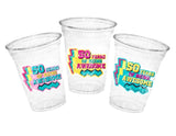 50th PARTY CUPS - 50 and Fabulous 50th Birthday Party 50th Birthday Favors Vintage 1973 Cups 50th Party Decorations 1973 Birthday Party Cups