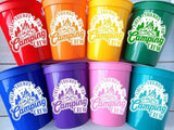 CAMPING PARTY CUPS - Camping Birthday Party Camping Party Decorations, Camping Birthday Supplies Camping Party Supplies Camping Party Favors