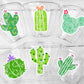 CACTUS PARTY CUPS - Cactus Birthday Fiesta Cups Cactus Party Decorations Cactus Baby Shower Decorations Llama Birthday Decorations Cactus