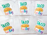 Taco Bout a Baby Cups Taco Party Favors Taco Baby Shower Taco Birthday Fiesta party Fiesta Baby Shower Taco Bout a Baby Decorations favors