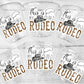 COWBOY PARTY CUPS - My First Rodeo Cowboy Cups First Rodeo Party Favors First Rodeo Party Decorations Cowboy 1st Birthday Decoration Favor