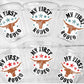 COWBOY PARTY CUPS - My First Rodeo Cowboy Cups First Rodeo Party Favors First Rodeo Party Decorations Cowboy 1st Birthday Decoration Favor