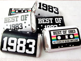 30 - 40th Birthday Cassette Tape Stickers 40th Birthday Stickers or Mini Candy Bar Wrapper Vintage 40th Birthday Best of 1983 Birthday