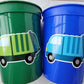 GARBAGE TRUCK PARTY Cups - Garbage Truck Treat Cups Garbage Truck Party Favors Garbage Truck Birthday Favors Trash Garbage Birthday