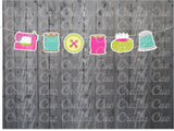 SEWING PARTY GARLAND Sewing Party Banner Sewing Party Decorations