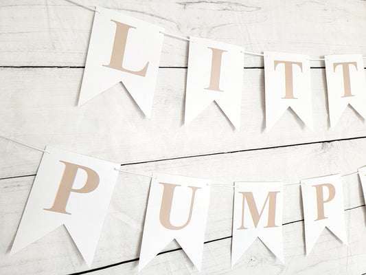 Little Pumpkin Banner, Little Pumpkin Baby Shower, Little Pumpkin Birthday, Pumpkin Banner, Pumpkin Birthday Party