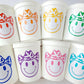 COWGIRL Happy FACE Cups Cowgirl Cups Cowgirl Party Favor Cowgirl Bachelorette Party Cowgirl Birthday Rodeo Party Cow Print Hat Cups Disco